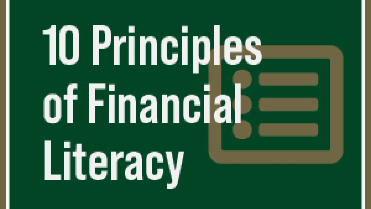 10 Principles of Financial Literacy